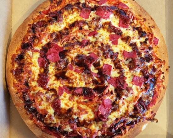 BBQ Meat Lovers  pizza